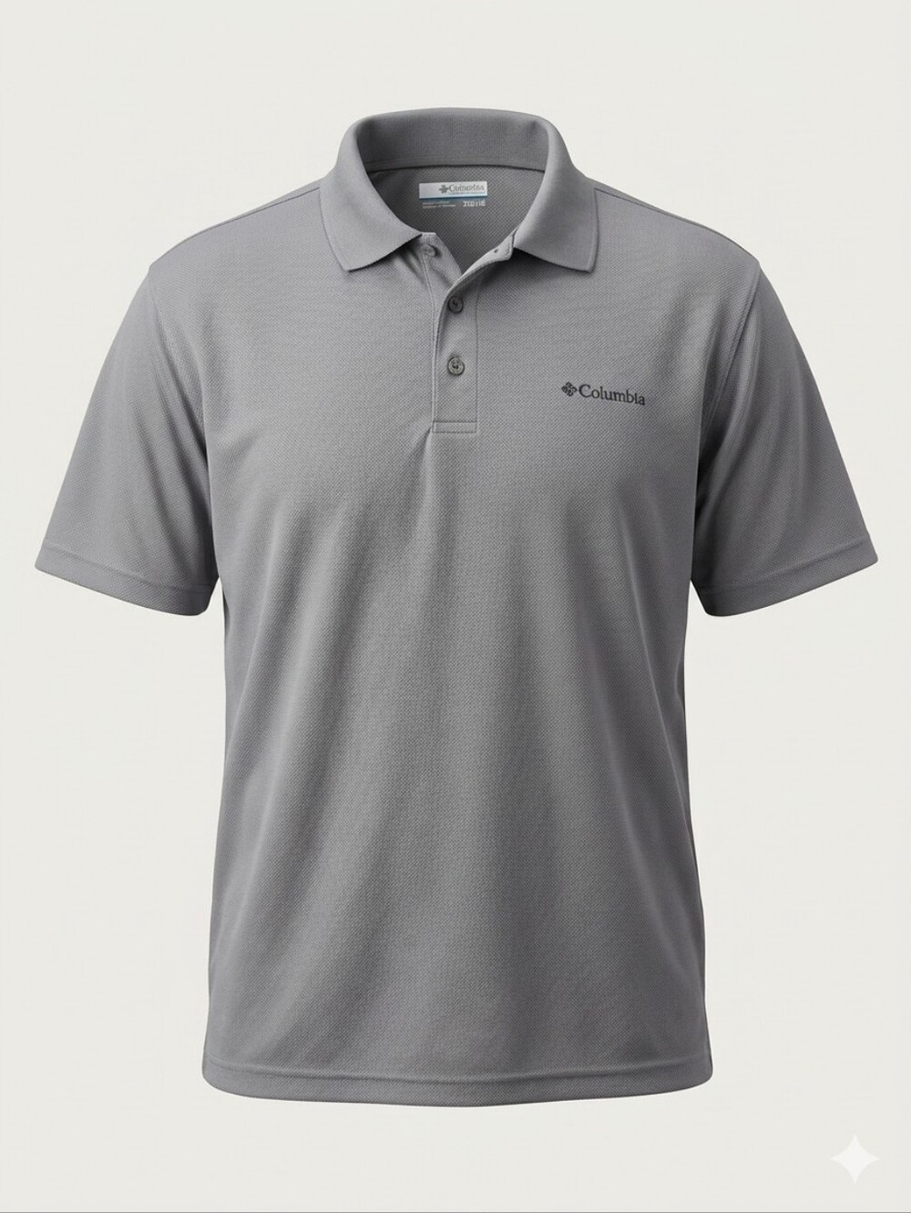 2x $22 Bundle. Columbia Gray Performance Poston Polo Shirt Mens XXL 2XL.  EUC